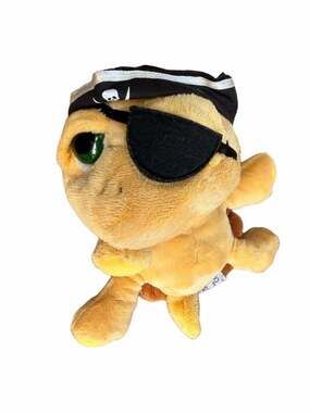 Shelly Plush Pirate Turtle Stuffed Animal